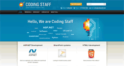 Desktop Screenshot of codingstaff.com